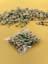 Load image into Gallery viewer, SOFO GOLF Tees White/green/yellow