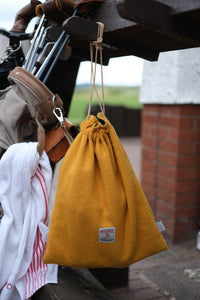 Harris Tweed shoe bag