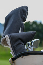 Load image into Gallery viewer, Vintage Black Leather Blade cover
