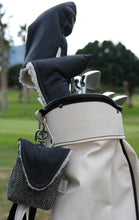 Load image into Gallery viewer, Vintage Black Leather Blade cover
