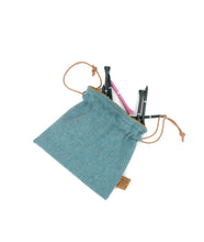 Load image into Gallery viewer, Blue Urban Tee Pouch
